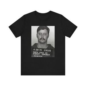 Edmund Kemper Mugshot Tee, Serial Killer Unisex T-shirt Gift For Fan
